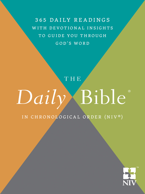 Cover image for The Daily Bible (NIV)